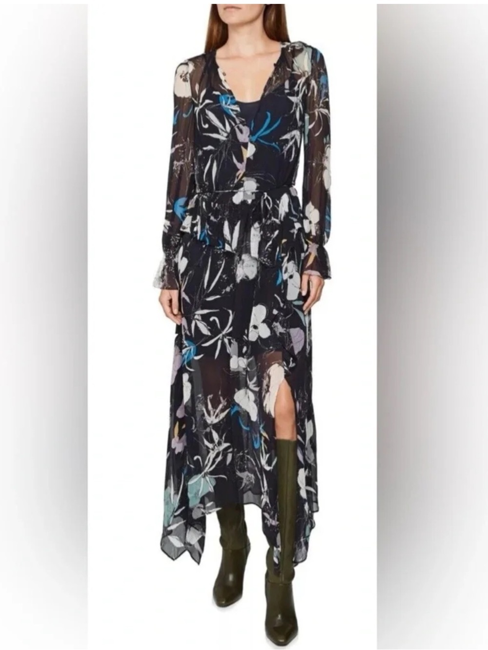 Reiss Carina Maxi Dress - Size 10